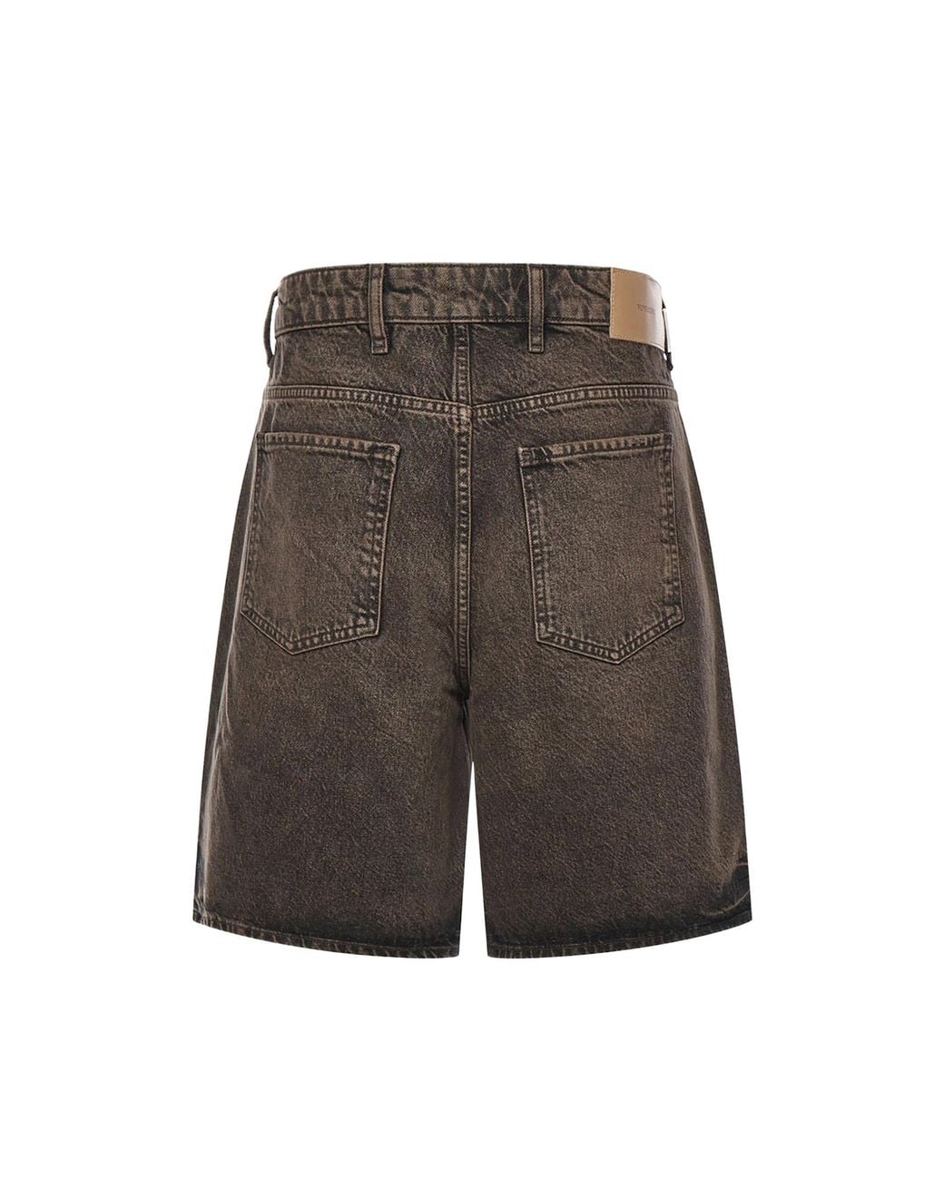 Represent Gray Shorts Cotone for men