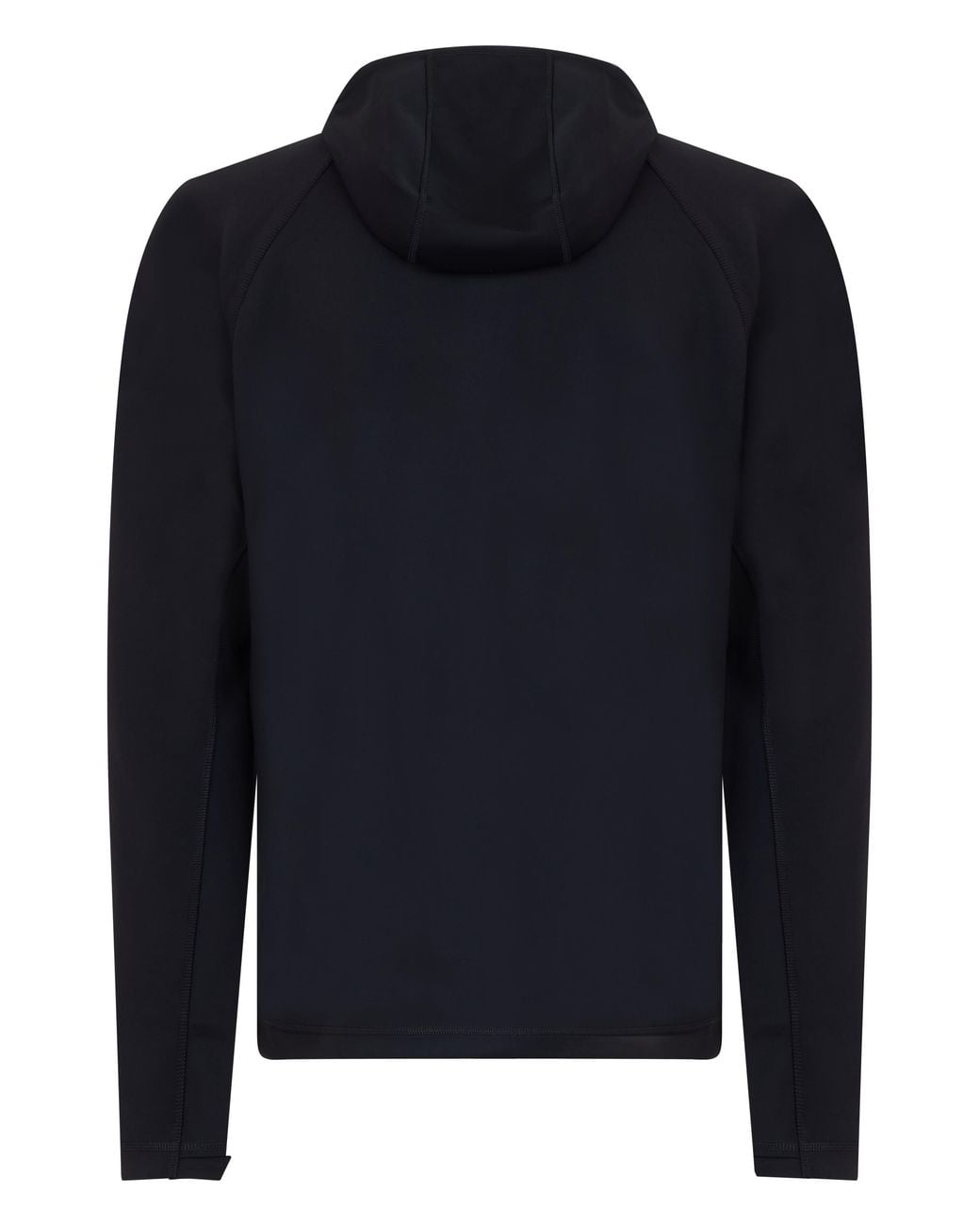 Boss Blue Hooded Zip-Up Sweatshirt Polyester for men