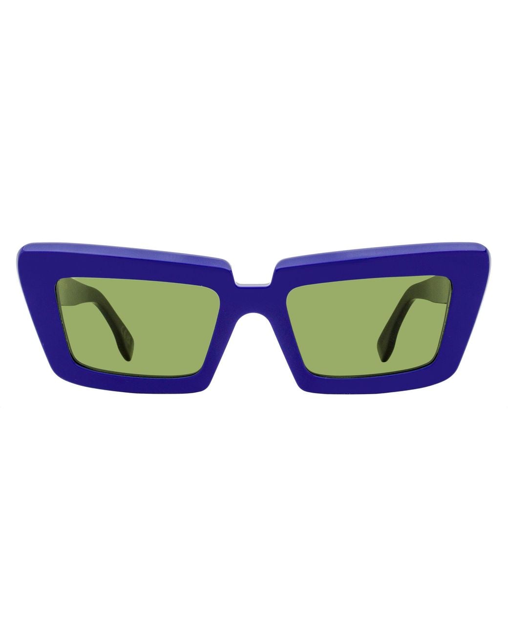 Retrosuperfuture Black Pointed Sunglasses Coccodrillo 4Xz 57Mm Plastic (Acetate)