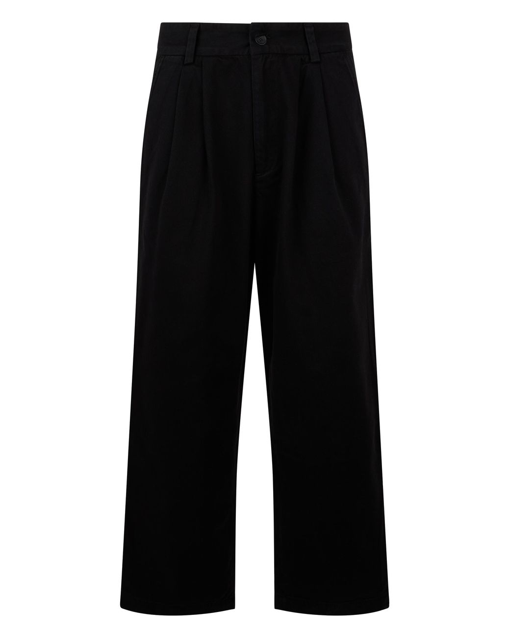 Agolde Black Trousers Loose Cotton for men