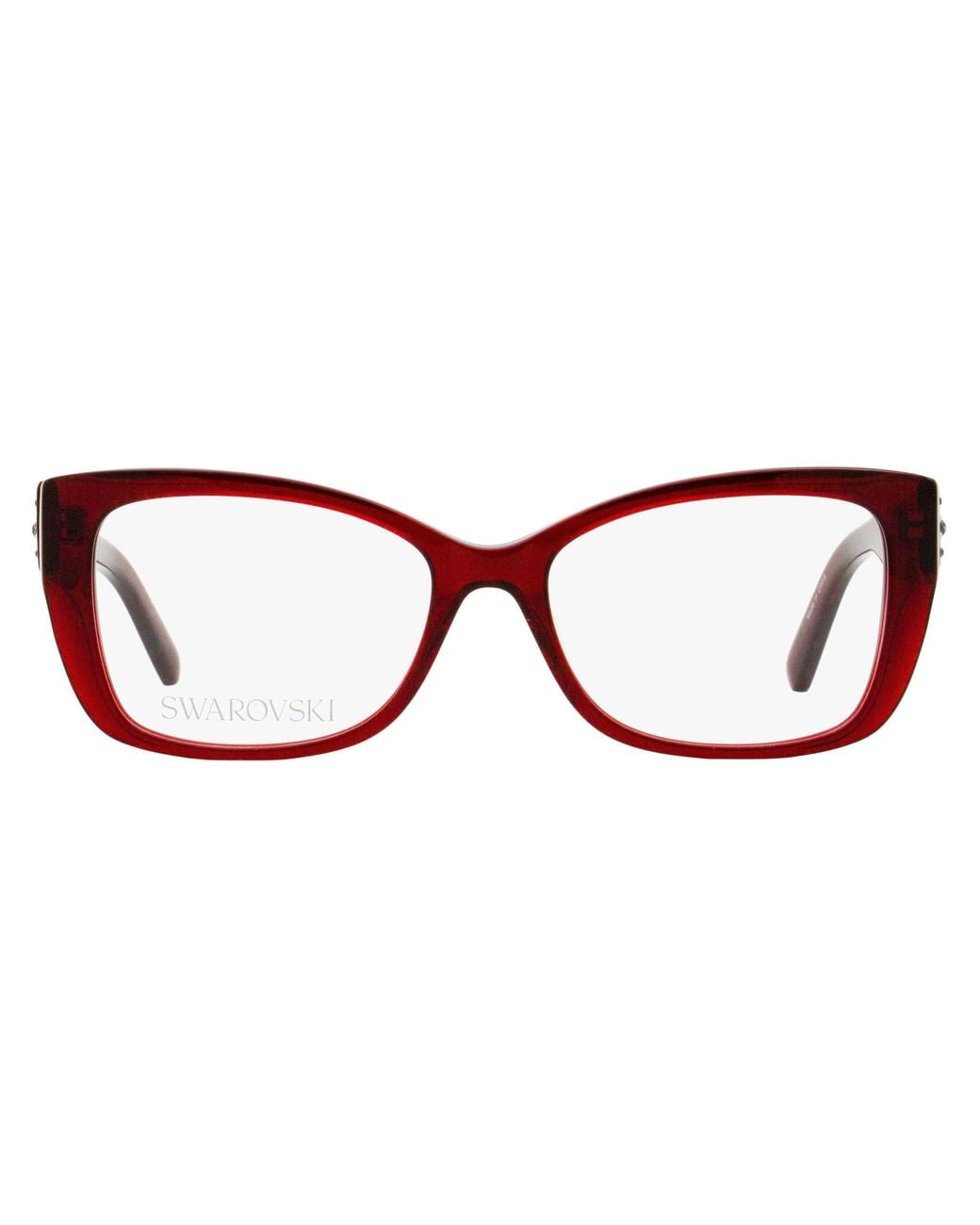 Swarovski Black Grid Crystal Eyeglasses Sk5452 068 52Mm Plastic (Acetate)