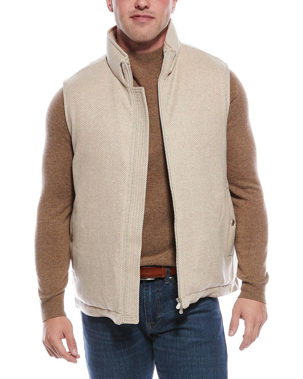 Brunello Cucinelli Natural Jacket My4861776_Cdh81 Nwt for men