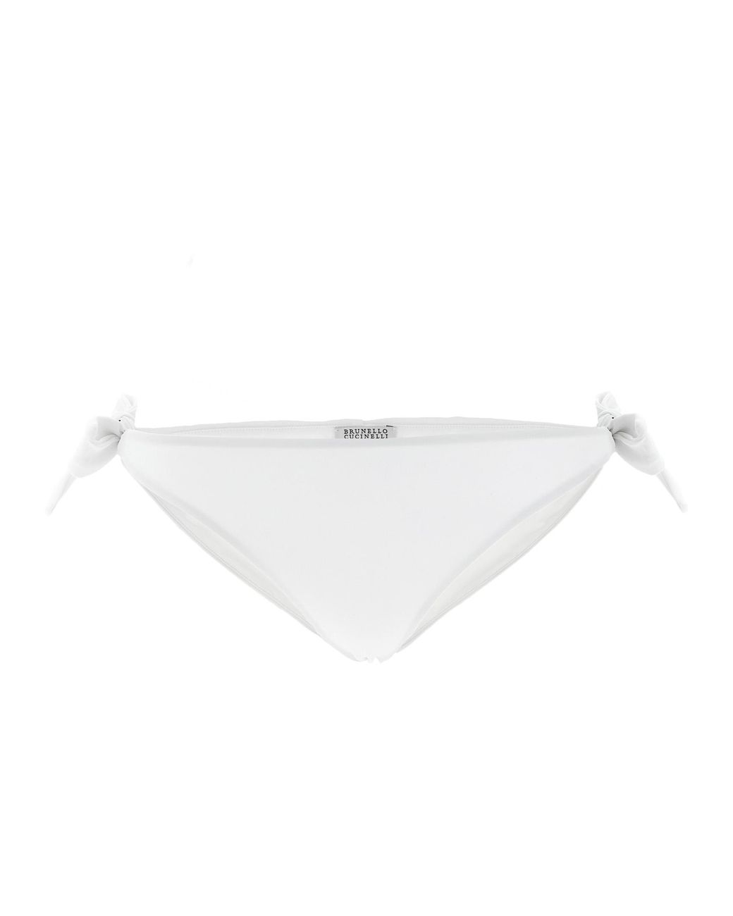 Brunello Cucinelli White Polyamide Swim Briefs Clothing
