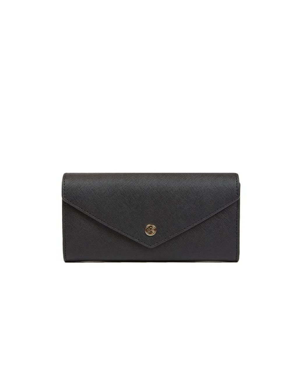 Michael Kors Black Michael Kors Jet Set Travel Wallet
