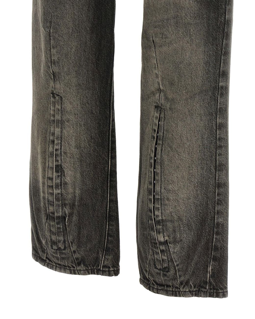 DIESEL Gray D-Liet-Fsj Jeans