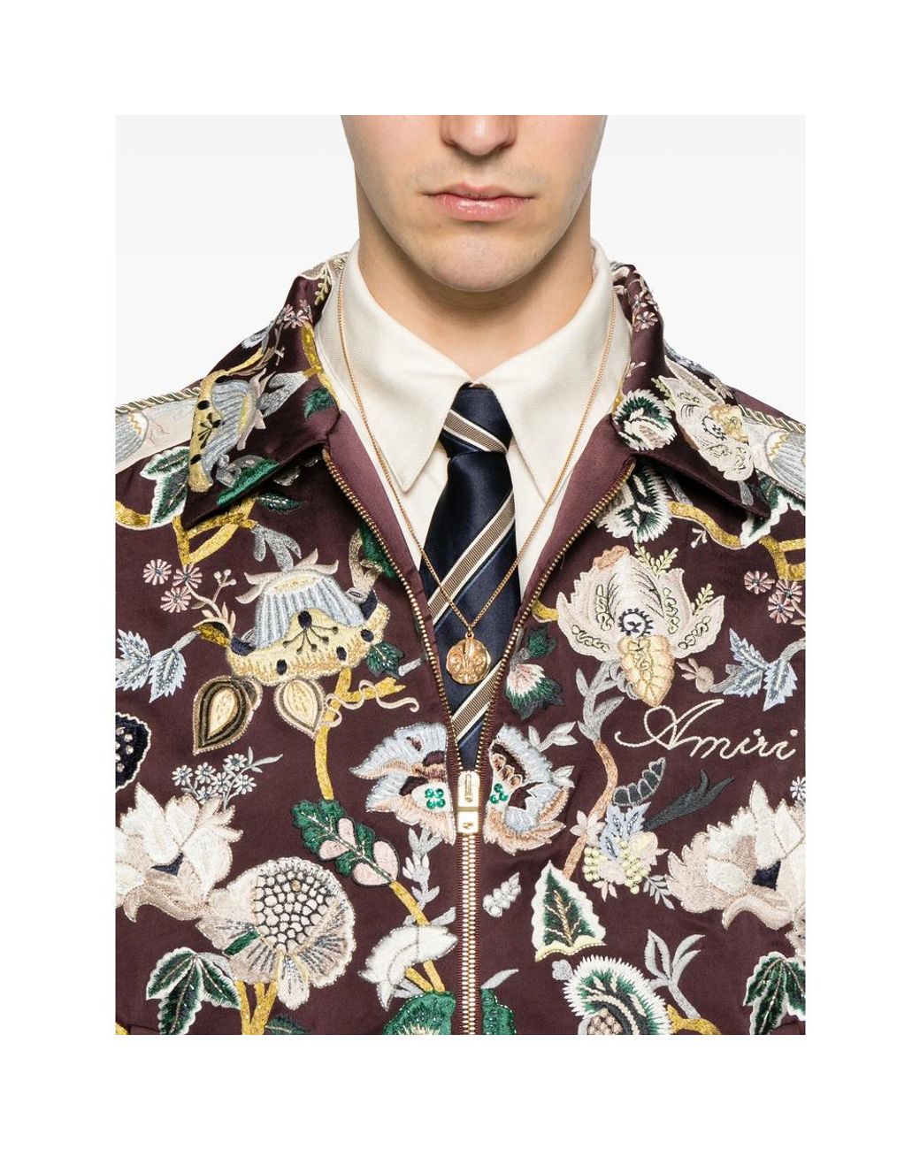 Amiri Gray Jackets for men