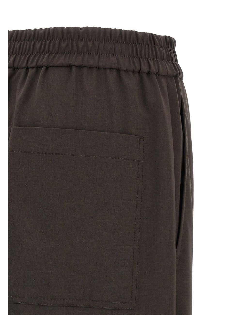 Brunello Cucinelli Multicolor Cool Wool Trousers