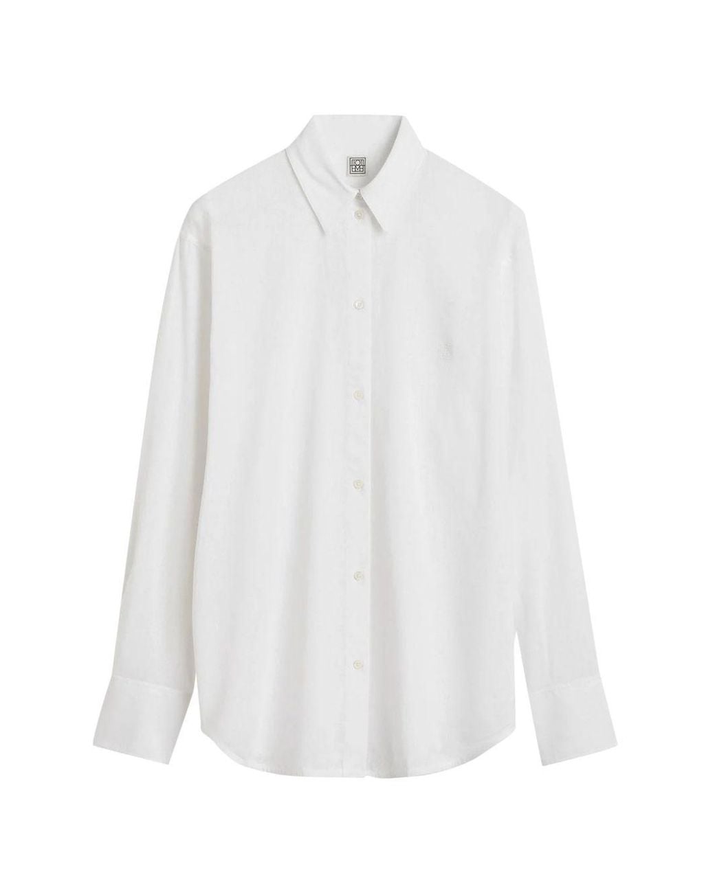 Totême  Gray Shirts Fabric