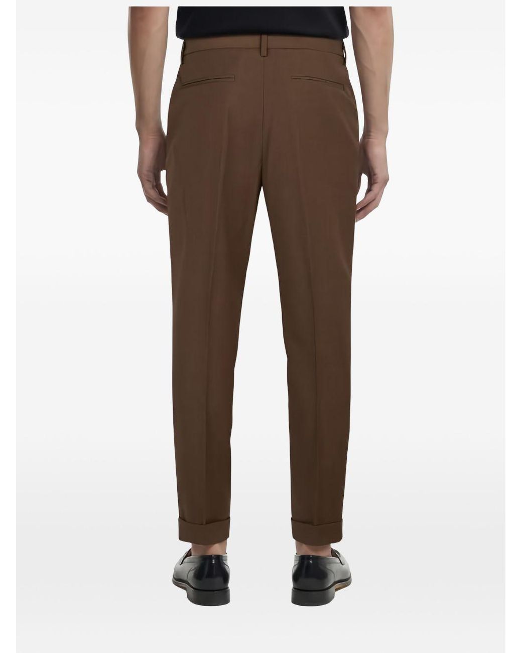 Devore Brown Trousers for men