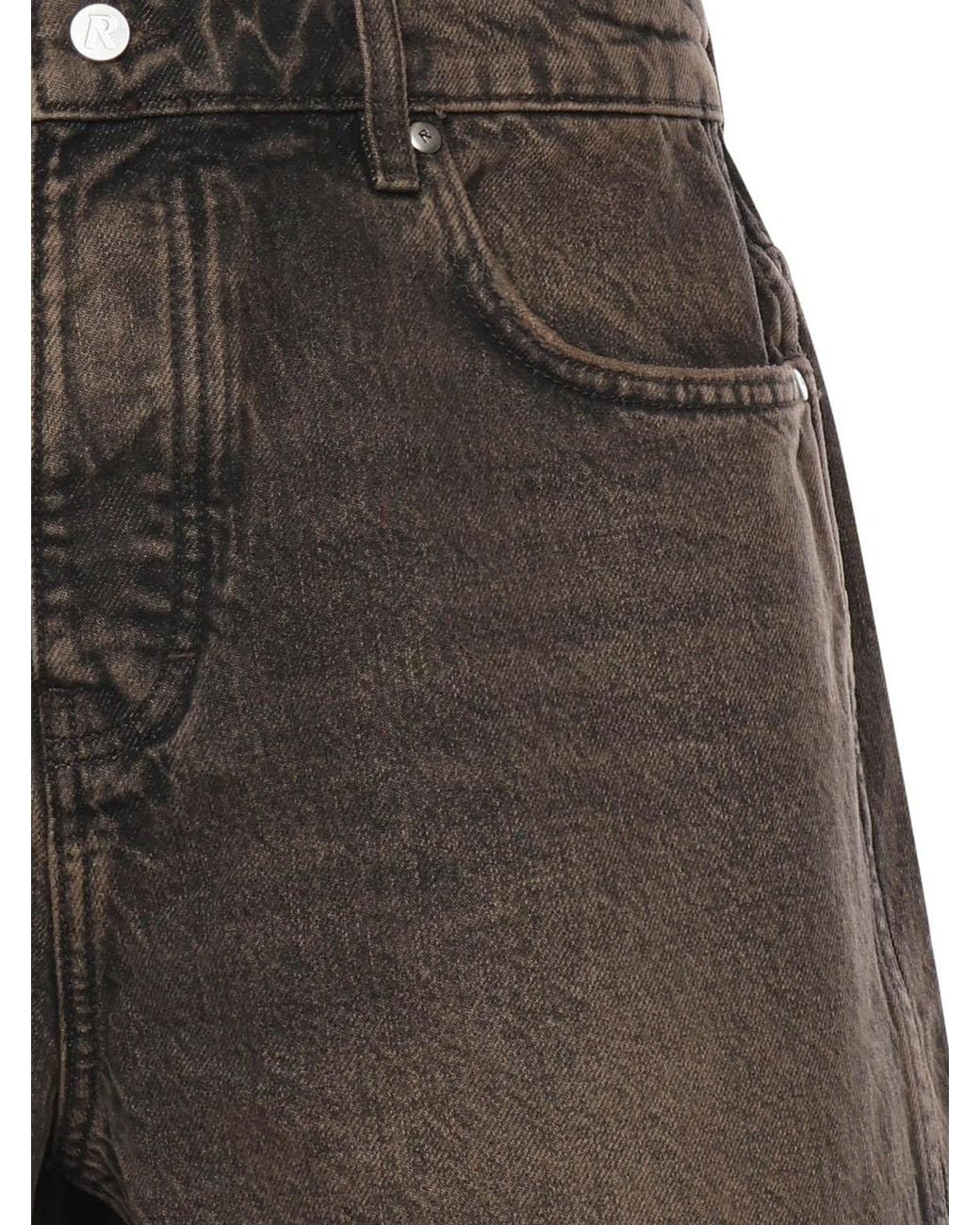 Represent Gray Shorts Cotone for men