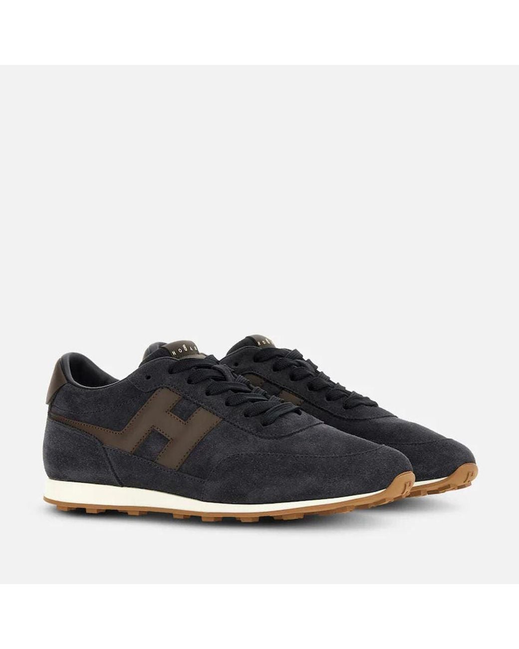 Hogan Blue Hogan Sneaker — Charcoal for men