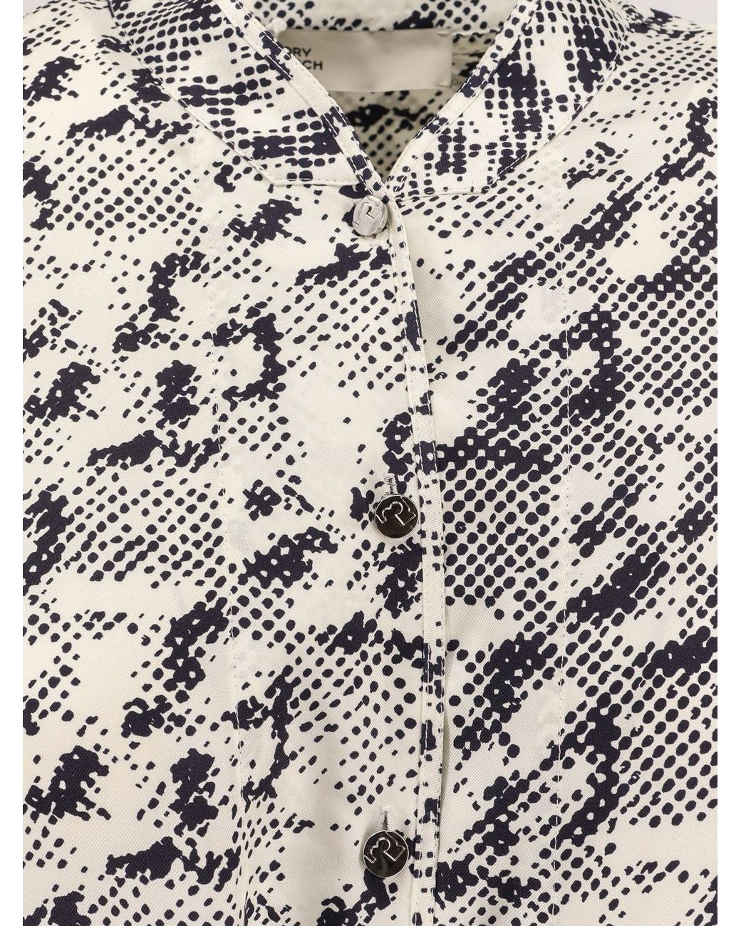 Tory Burch Natural Shirt Dresses