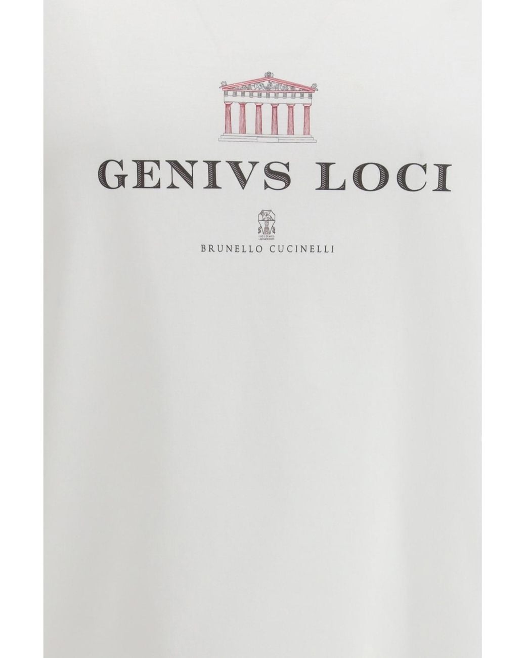 Brunello Cucinelli White T-Shirts for men