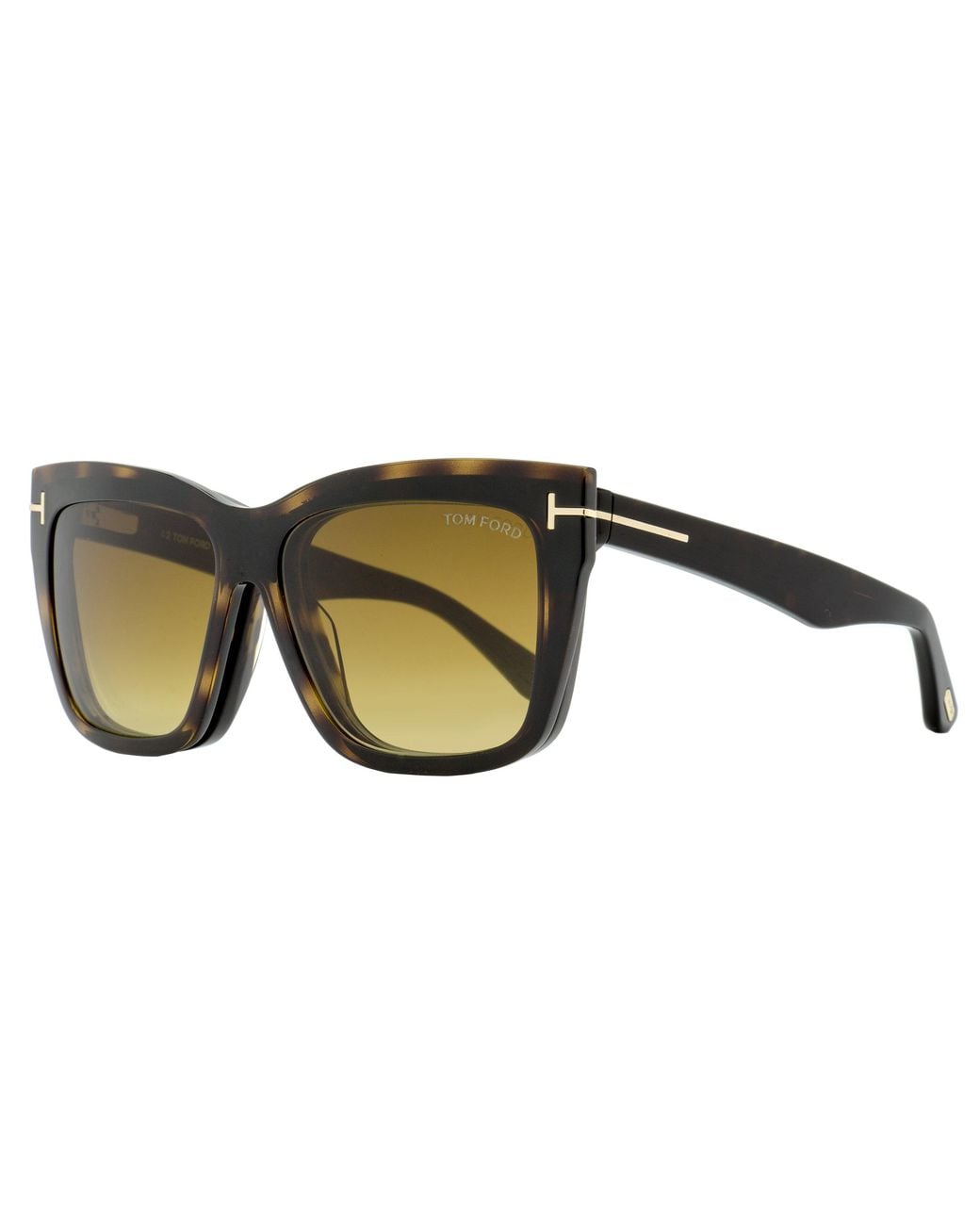 Tom Ford Black Magnetic Clip-On Eyeglasses Tf6069-B 052 54Mm Ft6069 Plastic (Acetate)