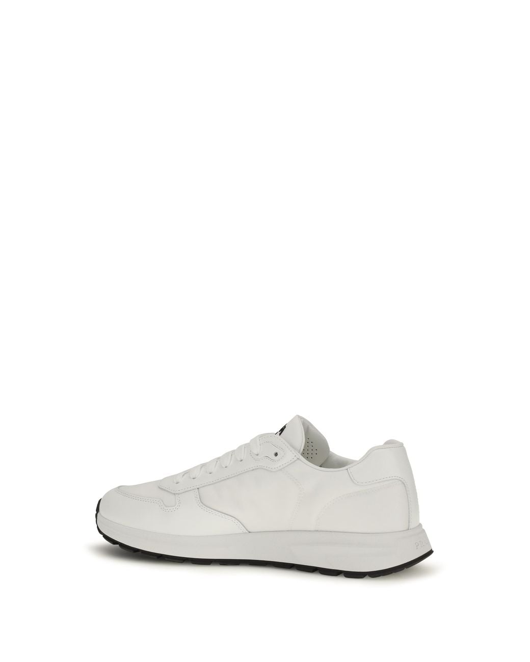 Prada White Sneakers Prax 01- Flat Shoes for men