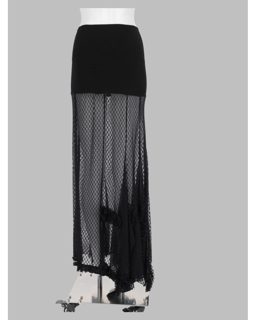 Isabel Marant Black Ioana Skirt Polyamide