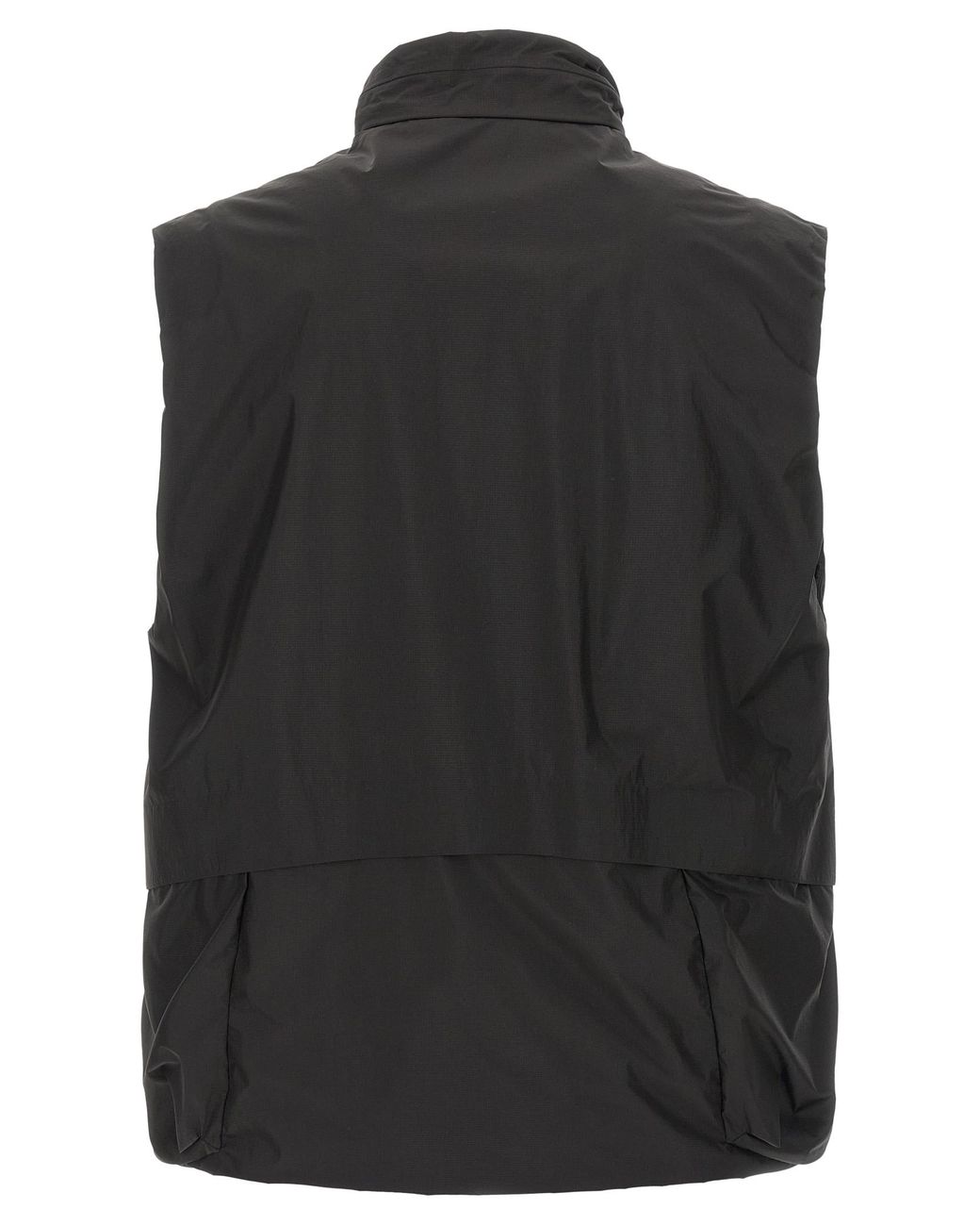 C P Company Black C. P. Company Polyamide Sleeveless Jacket for men
