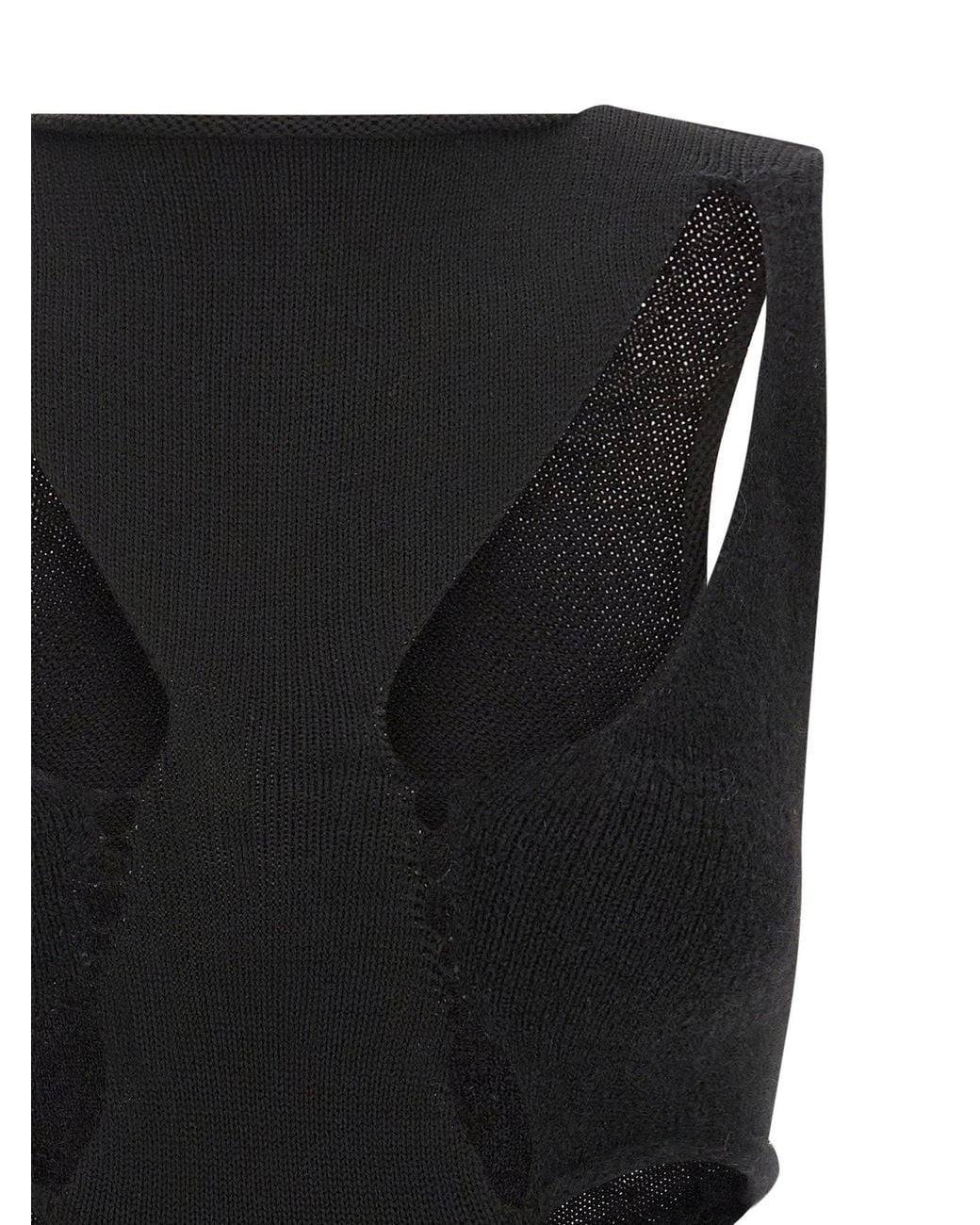 Rick Owens Black Tank Top