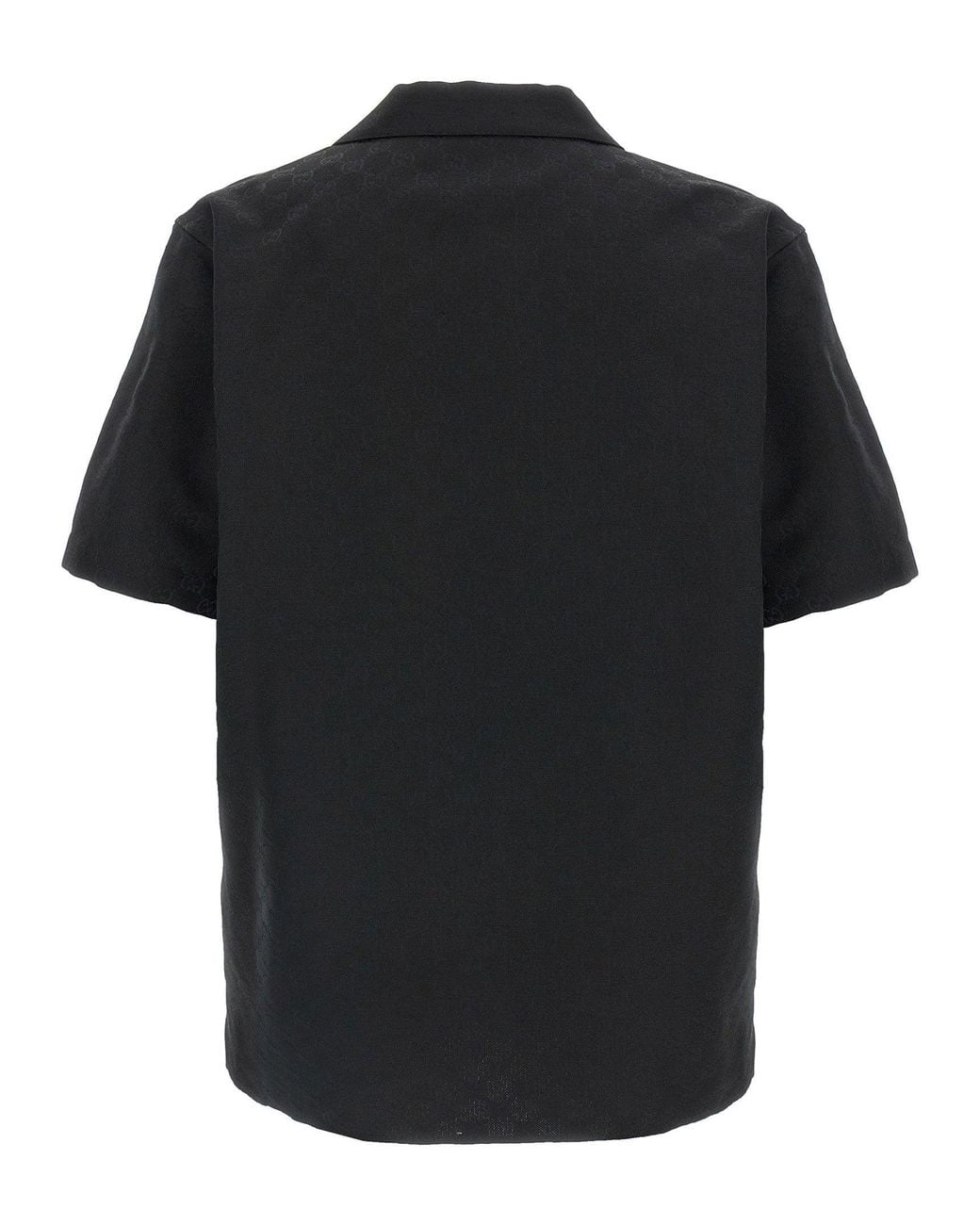 Gucci Black Gg Jacquard Shirt for men
