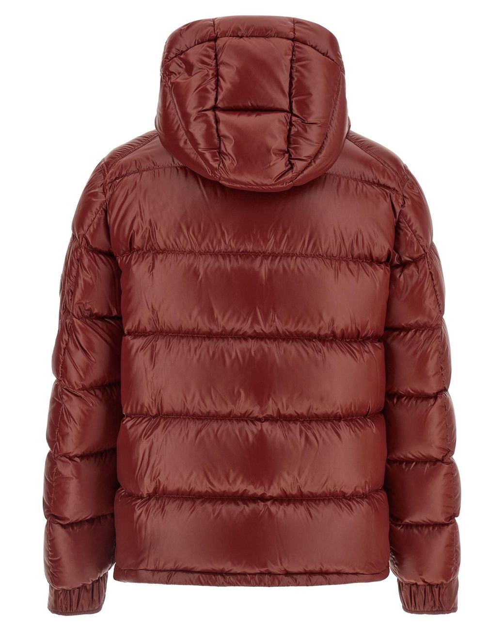 Herno Red Semi-Gloss Quilted Down Jacket for men
