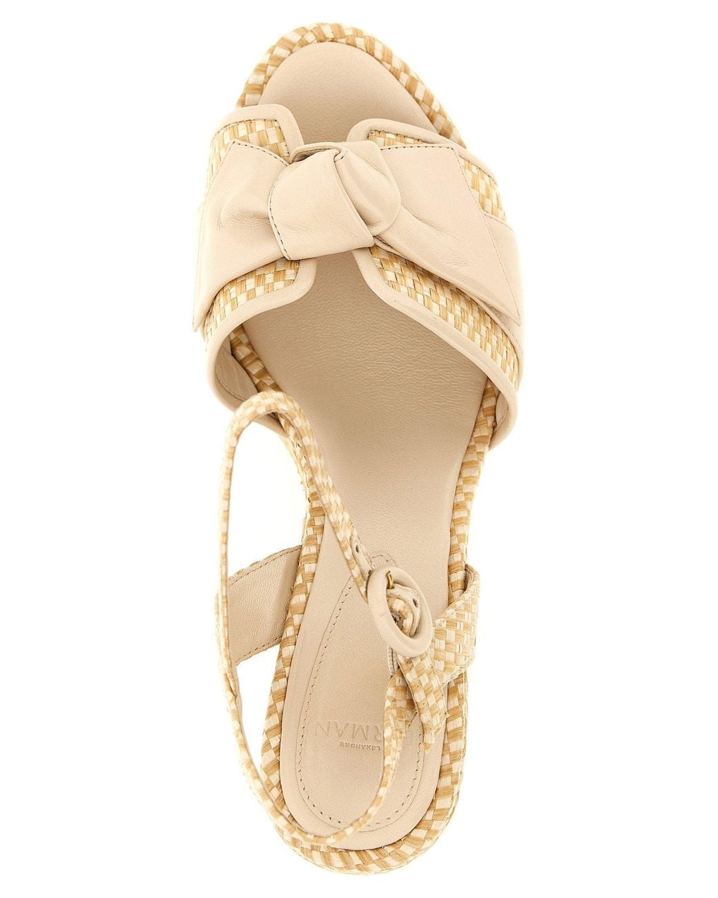 Alexandre Birman Metallic Maxi Clarita Sandal
