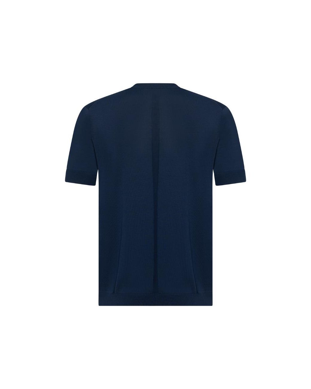 Low Brand Blue Crewneck Sweater Recycled Viscose for men
