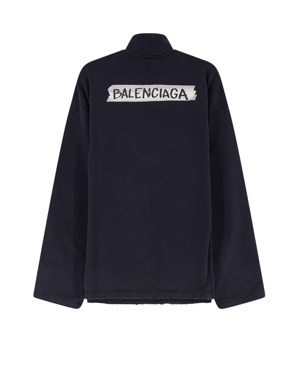 Balenciaga Blue Sweaters Cotone for men