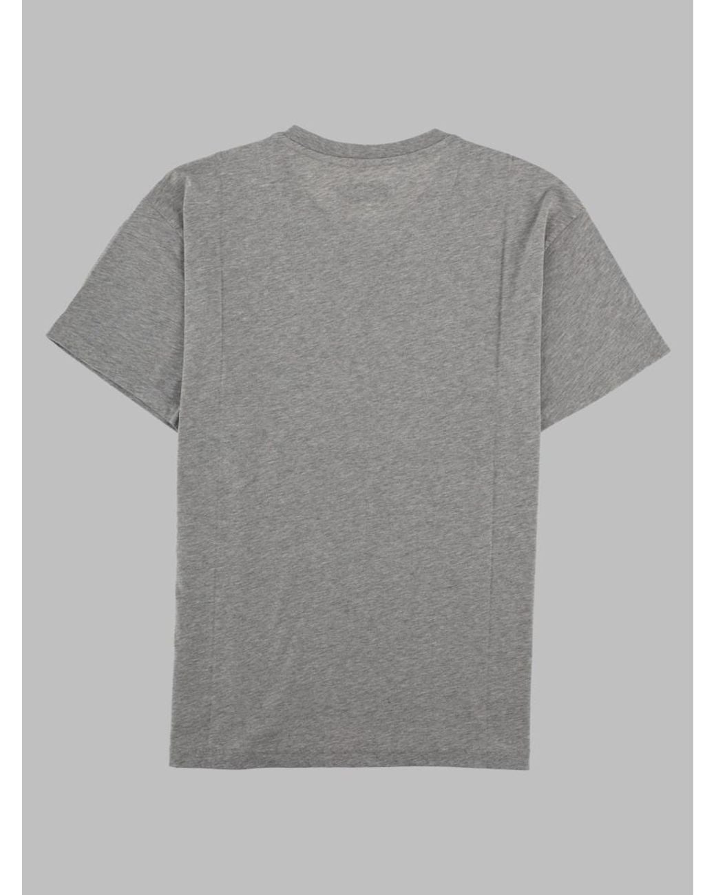 Vivienne Westwood Gray Logo T-Shirt Cotton T-Shirts And Polos