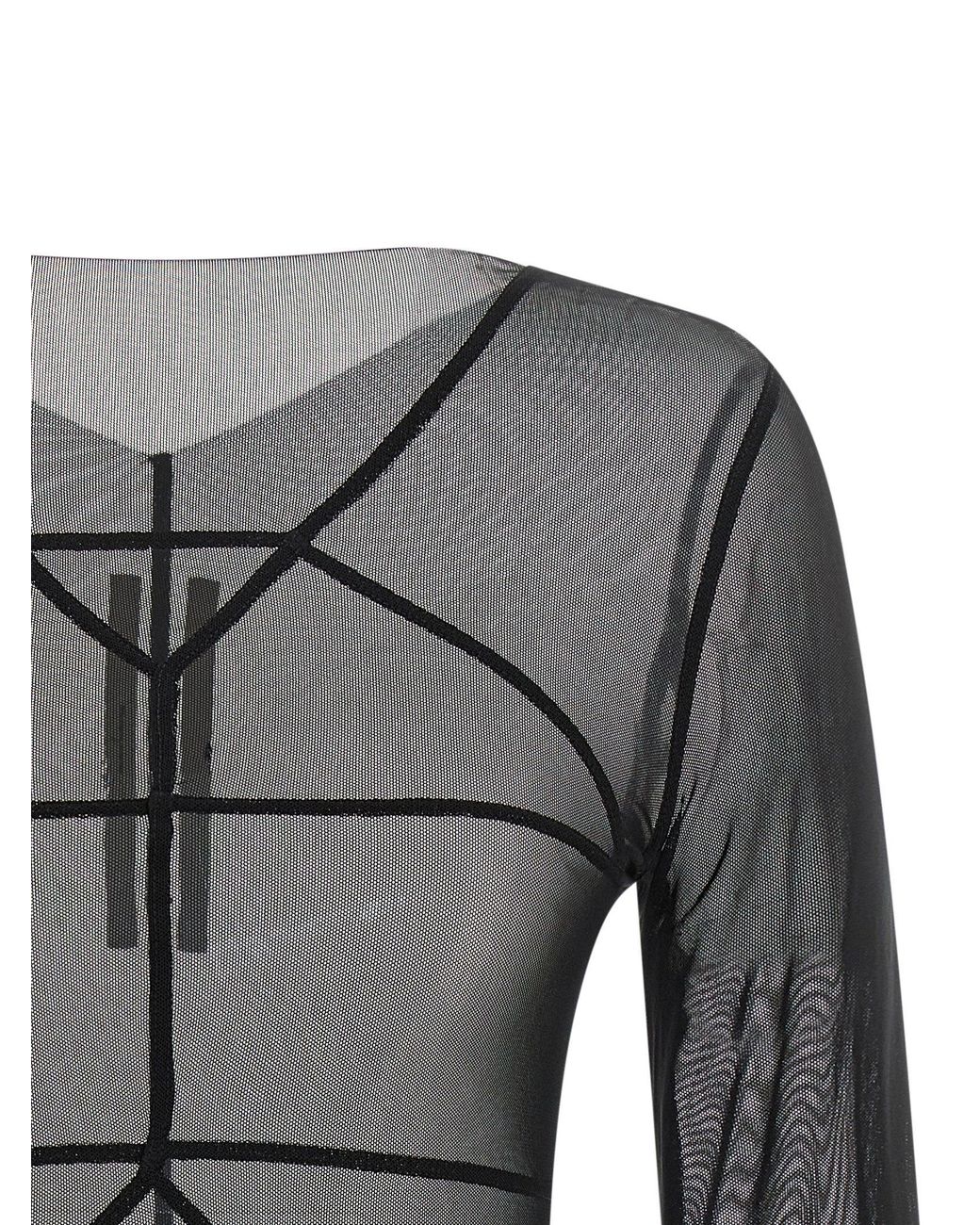 Rick Owens Gray Temple Top Sweater