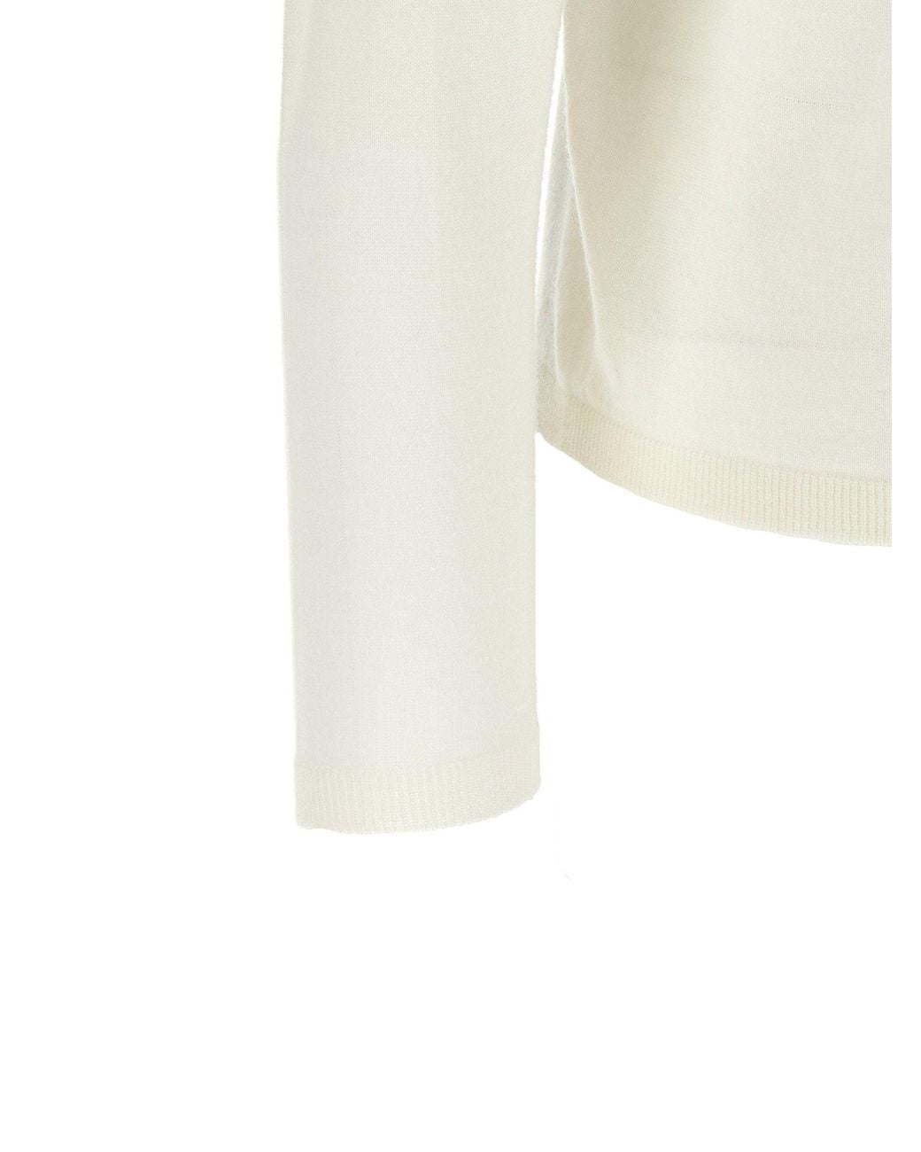 Max Mara White Saluto Sweater