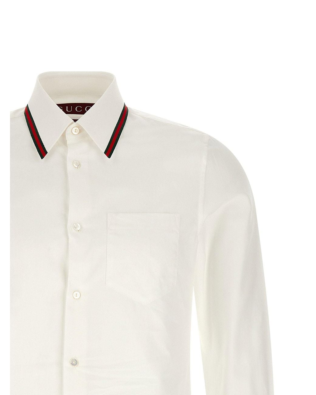 Gucci White Oxford Shirt for men