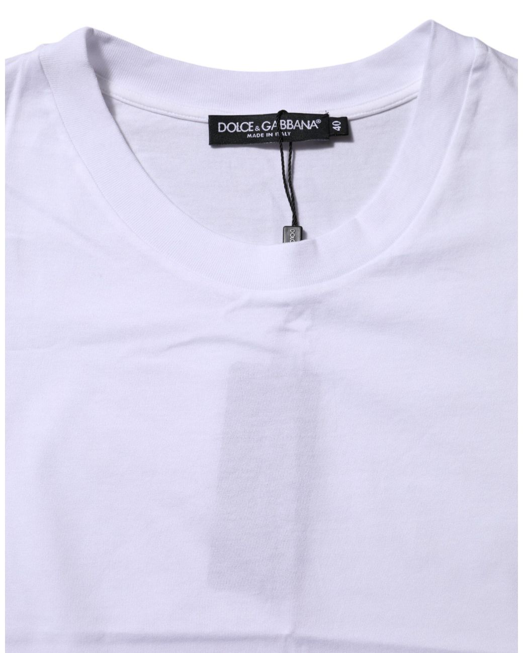 Dolce & Gabbana Purple Crew Neck Short Sleeve Tee