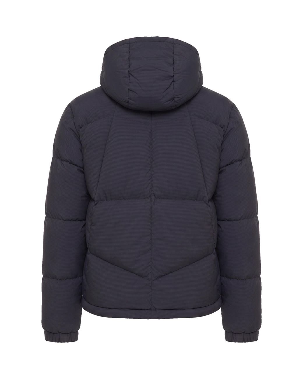K-Way Blue Down Jacket Quill Fancy Nylon Greyish Padding: Duck for men