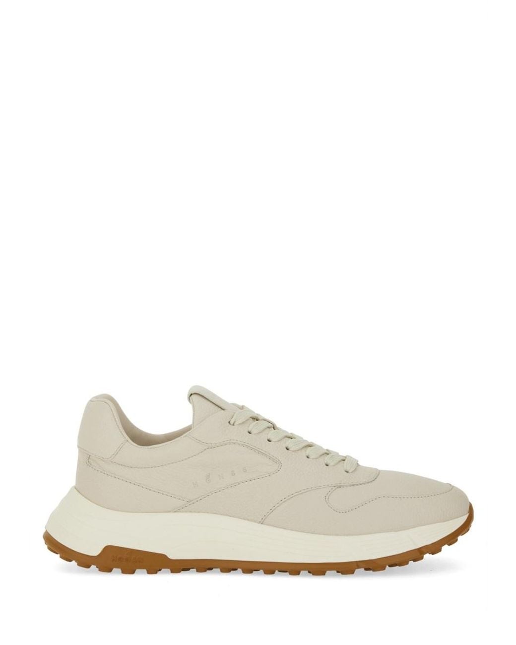 Hogan White Hyperlight Sneaker Leather Trainers for men