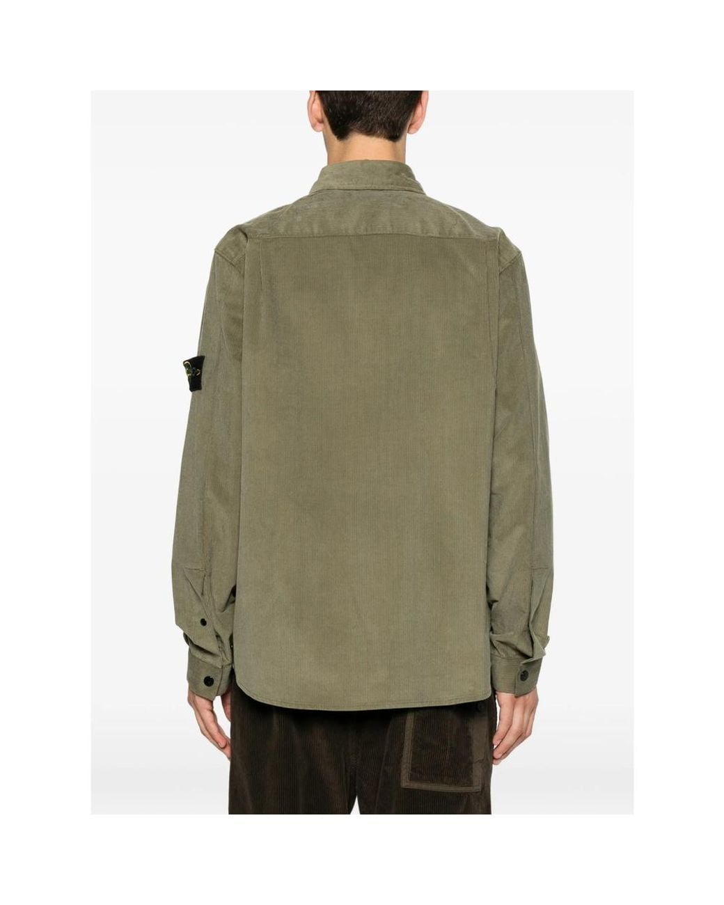 Stone Island Green Shirts for men