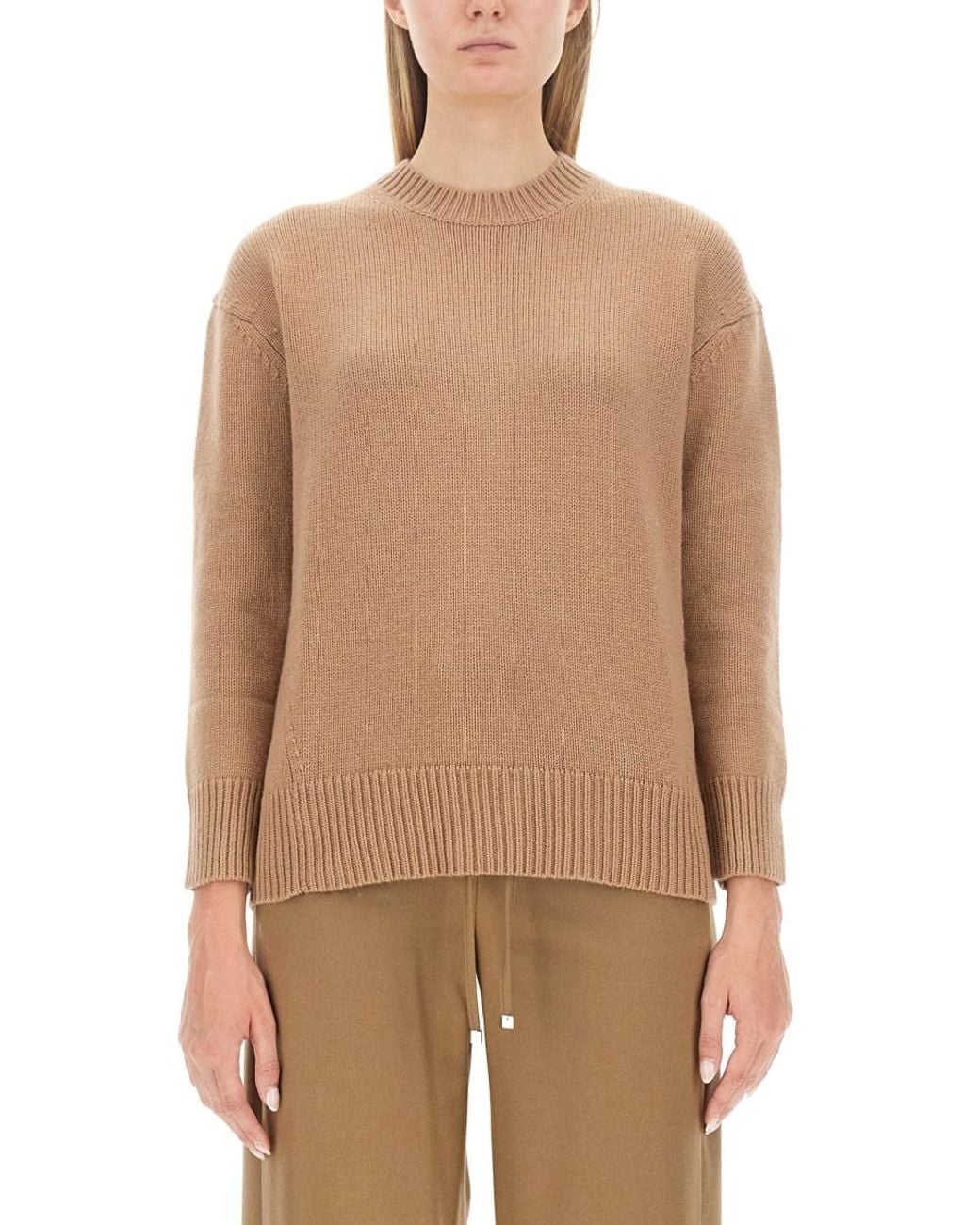 Max Mara Natural Wool-Cashmere Jumper Ireland Jumpers