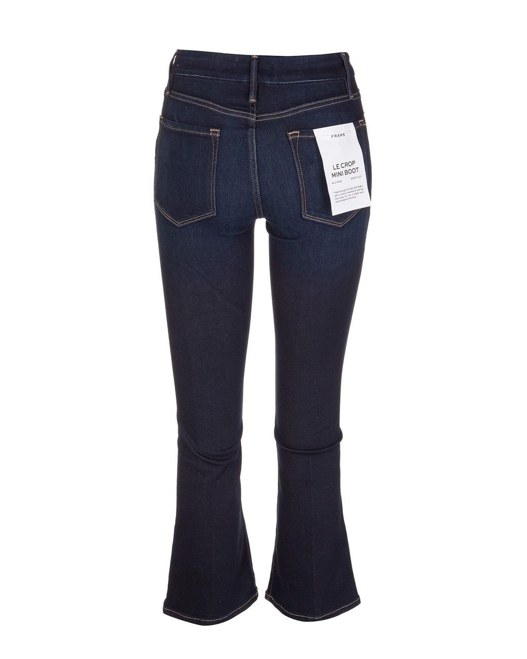 Le Crop Mini Boot Cabana Jeans in Denim 