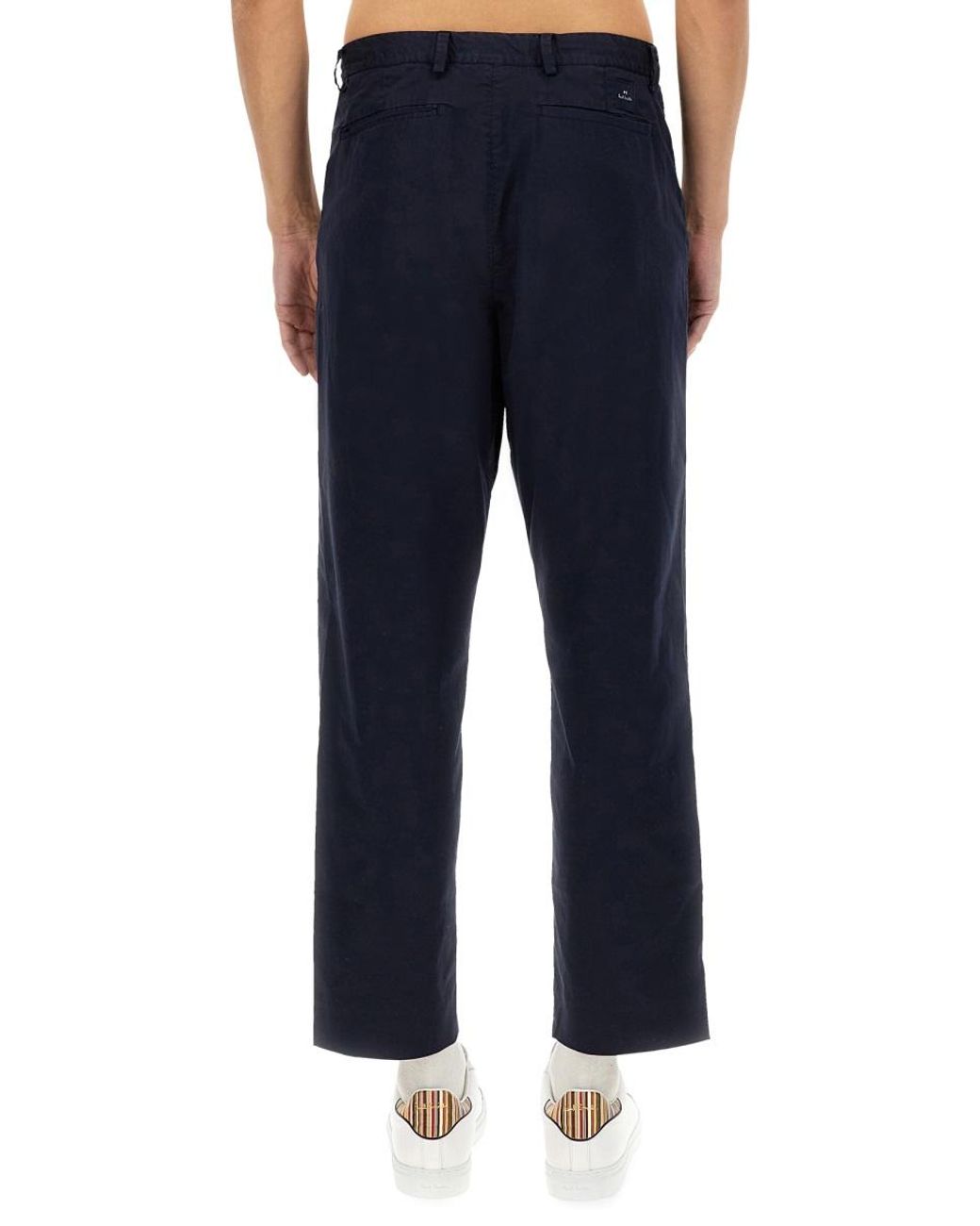 Paul Smith Blue Ps Paul Smith Cotton Trousers for men