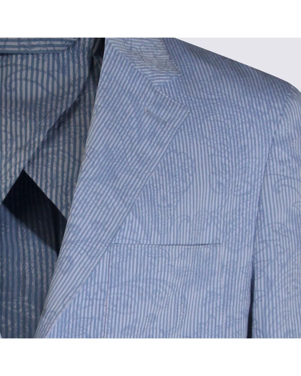 Etro Blue Jackets _Co for men