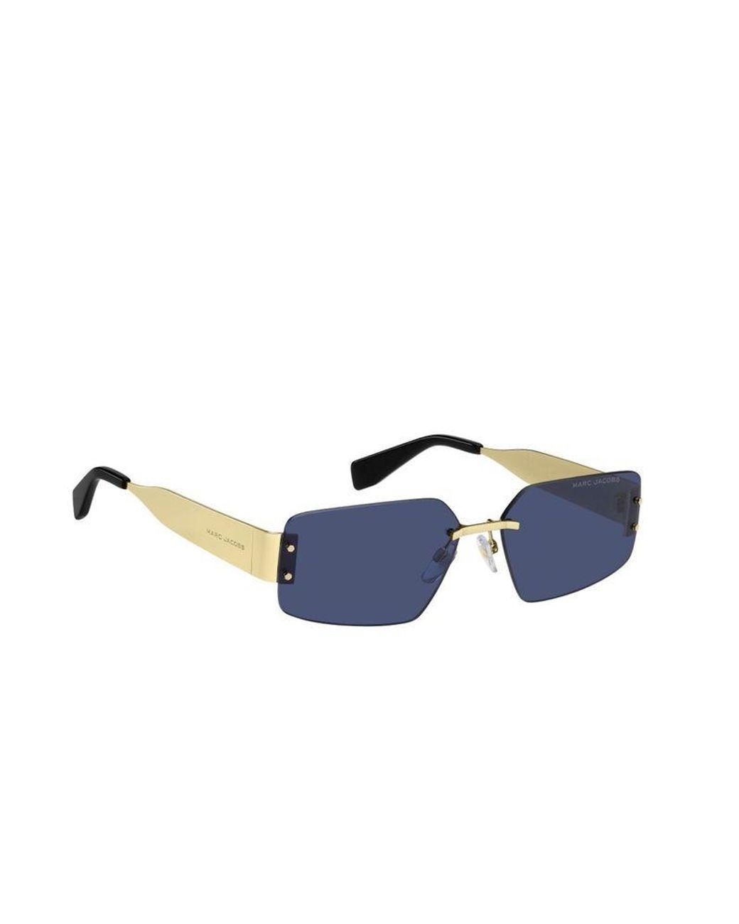 Marc Jacobs Blue Sunglasses Metal Eyewear