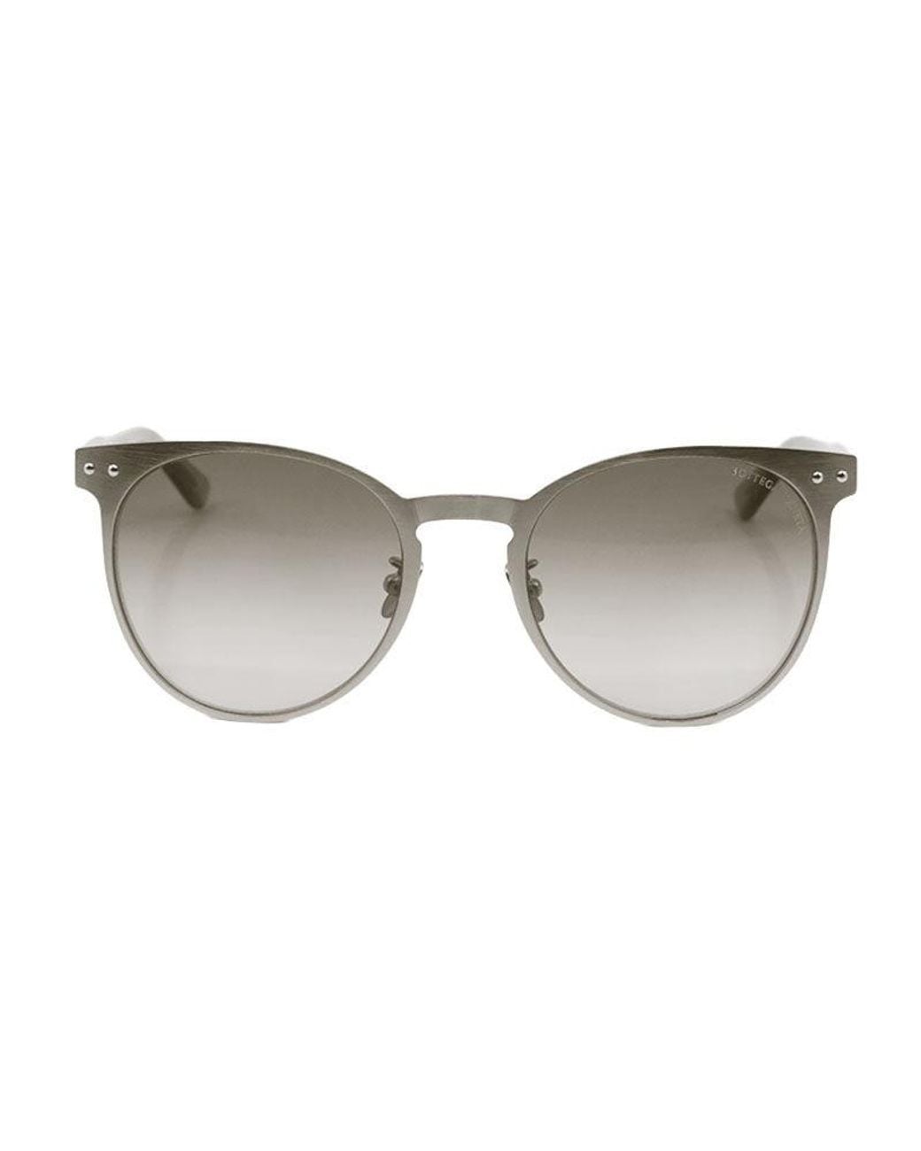 Bottega Veneta Gray Sunglasses Square Full Rim, Frame And Gradient Lens Bv0225S002