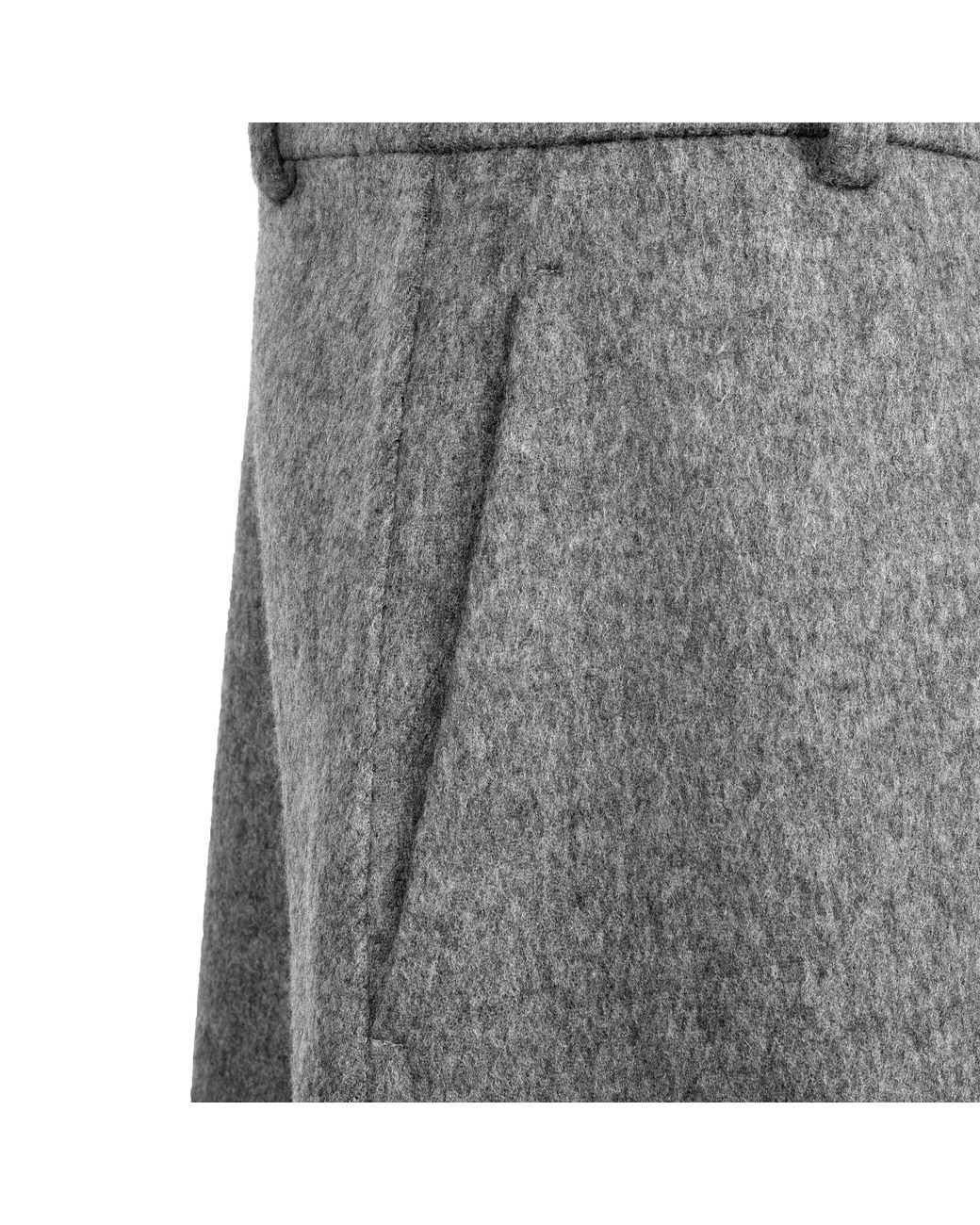 Brunello Cucinelli Black Wool Midi Skirt