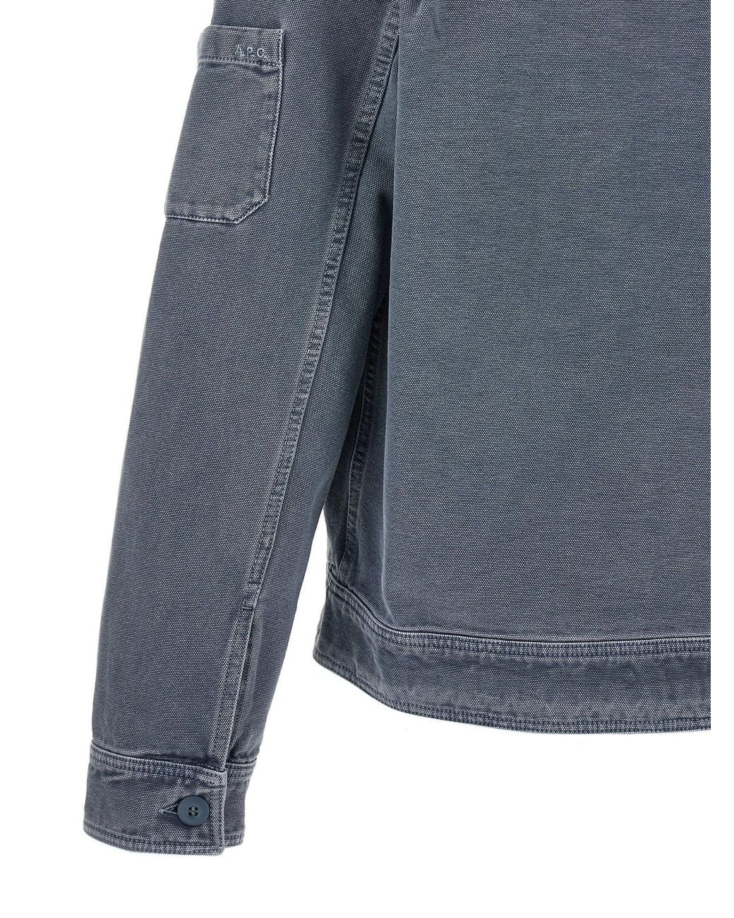 A.P.C. Blue Alexis Jacket for men