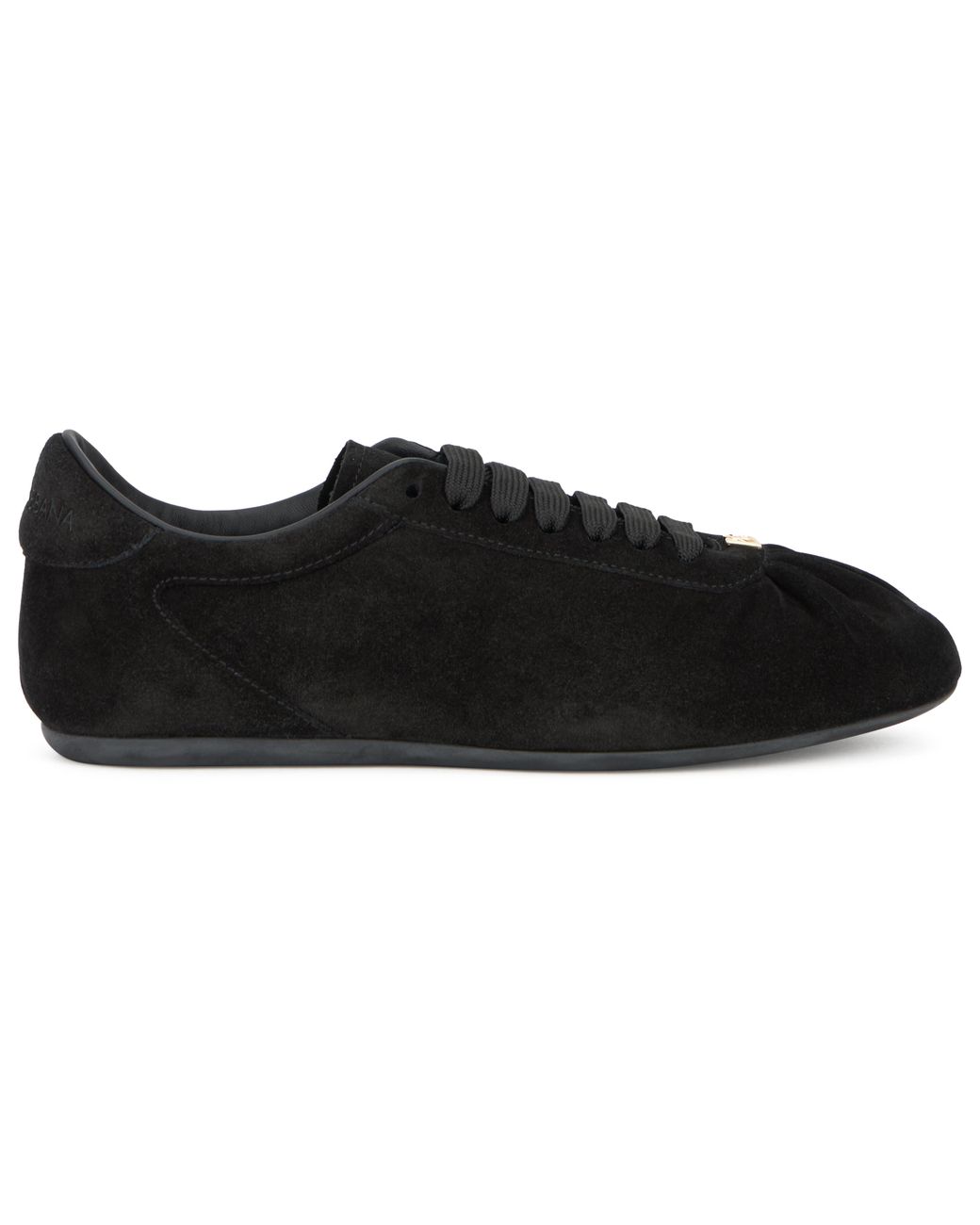 Dolce & Gabbana Black Sneakers Calfskin Trainers