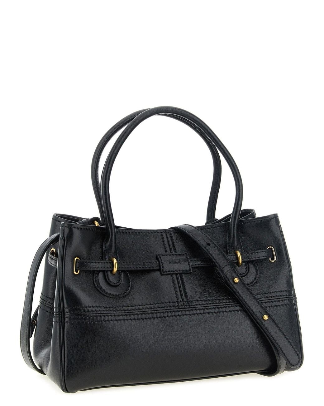 Chloé Black Paddington Sling Shoulder Bag