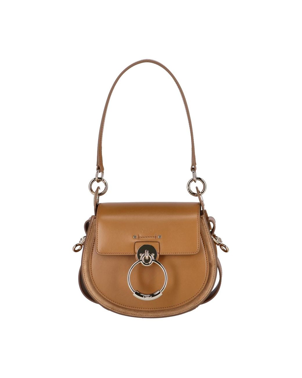 Chloé tess small leather shop shoulder bag