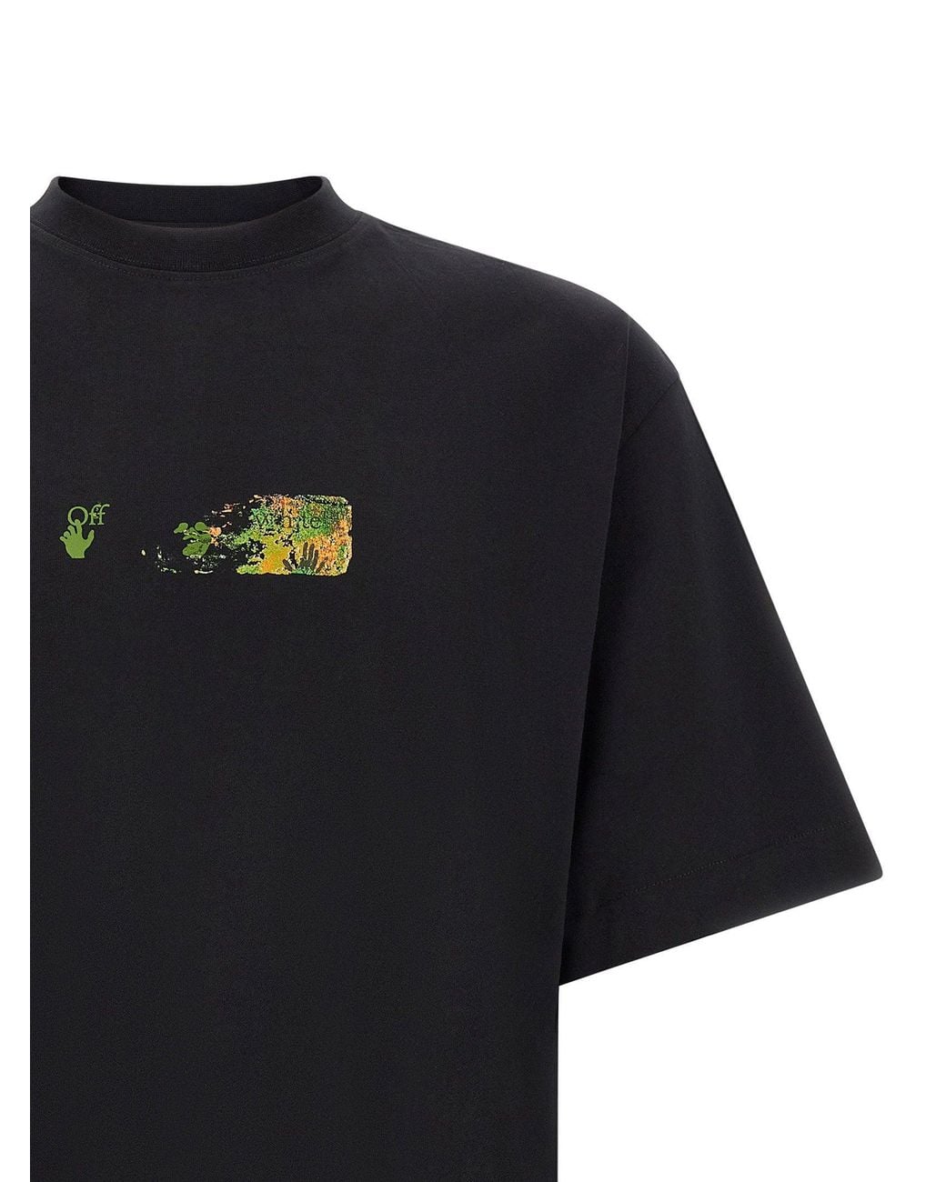 Off-White c/o Virgil Abloh Black Spices Arrow Graphic Print T-Shirt for men