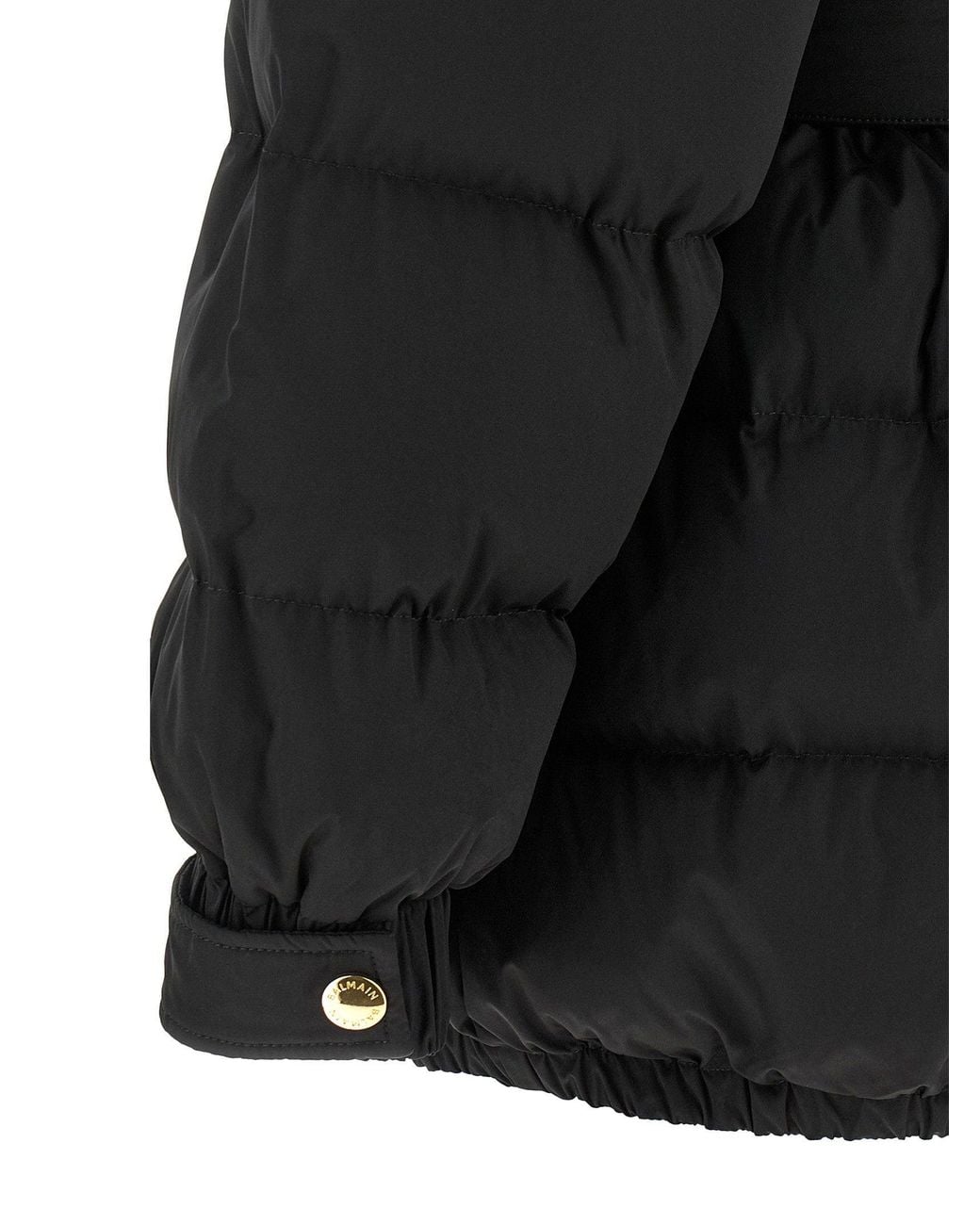 Balmain Black Anthem Down Jacket