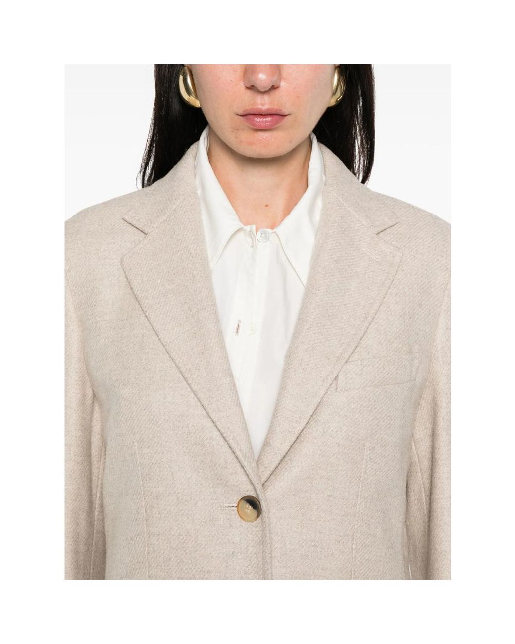 Max Mara Natural Neutrals Jackets