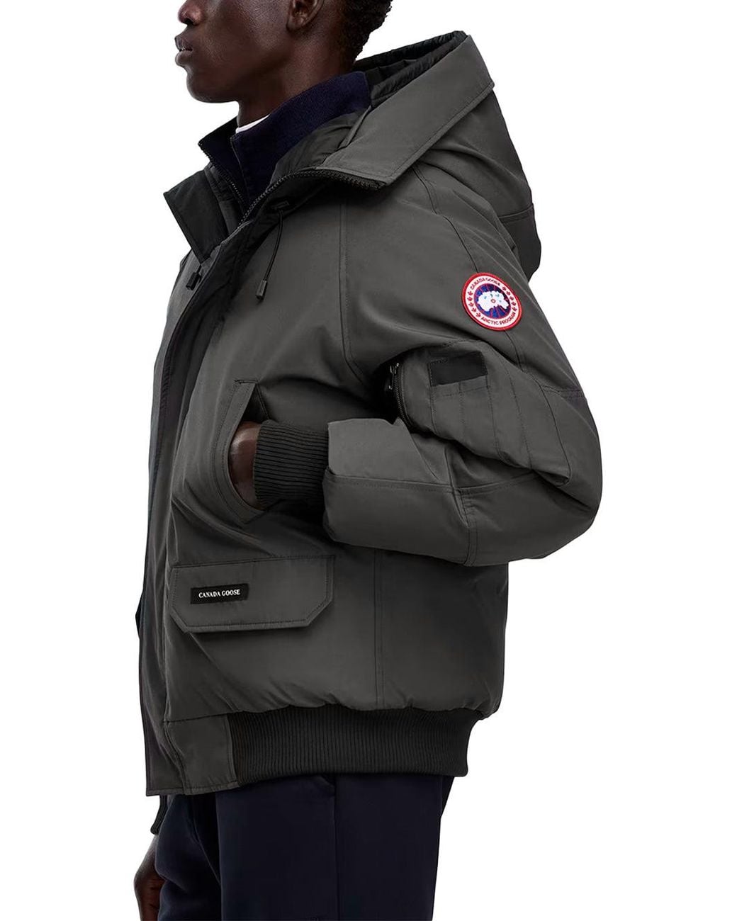 Canada Goose Gray Chilliwack Bomber Granite for men